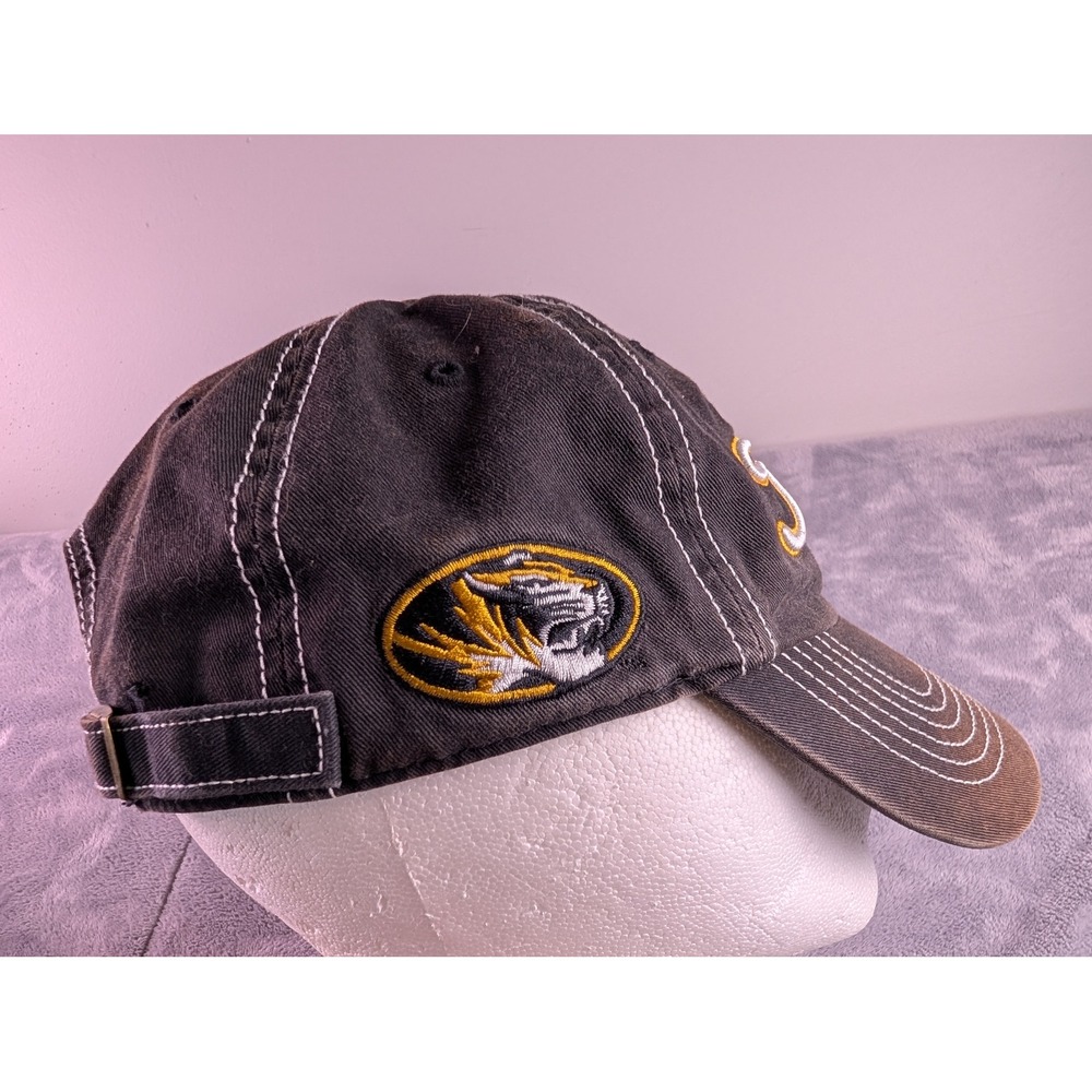 Titleist Missouri Tigers Golf Hat Faded Black Adjustable Strapback Cap - Picture 7 of 12